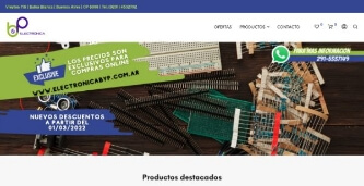DiseÃ±o web tienda online - Marketing Online - ElectronicaBYP.com.ar